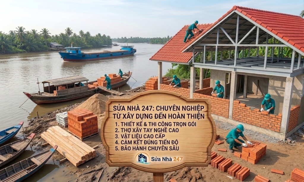 5 cú lừa khi sửa nhà Bến Tre giá rẻ